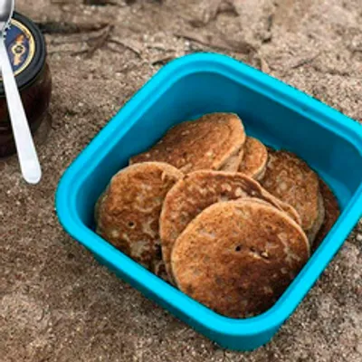 Безлактозные оладушки без яиц (веганские)