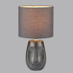 8147/1T MODERNI LN25 000 серый, керамика/текстиль Настольная лампа Е27 1*60W 220V AKIVI