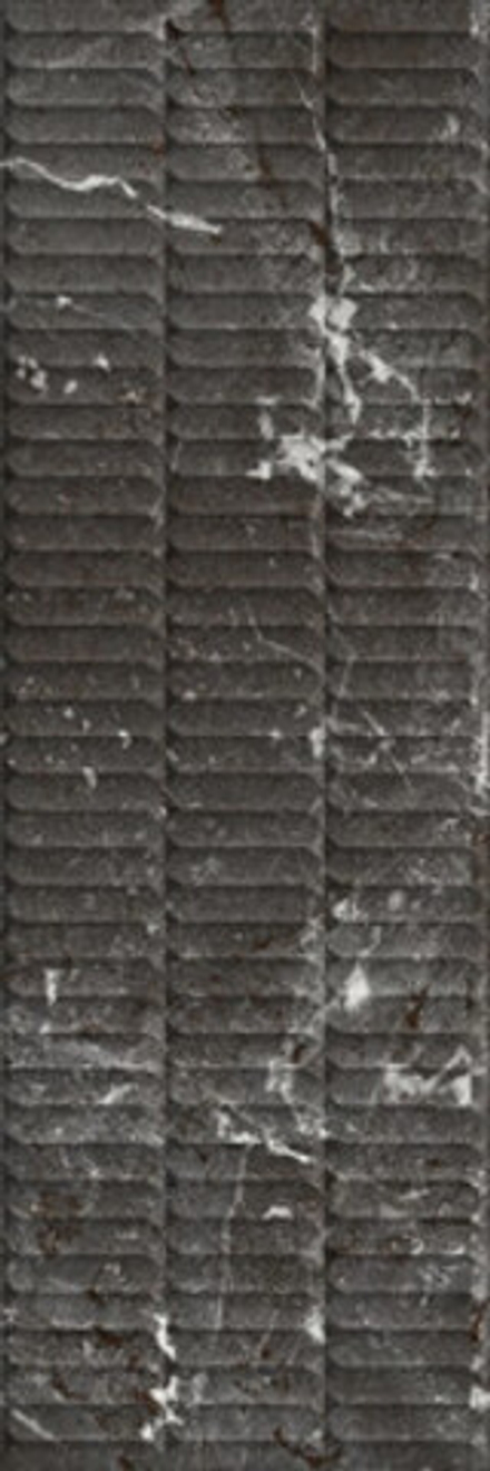 Настенная плитка Тубкаль чёрный глянцевый структура обрезной(KM3090B0170R)