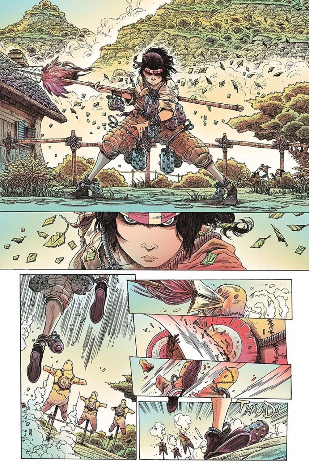 Комикс Сиротка и пятерка тварей. Выпуск 1