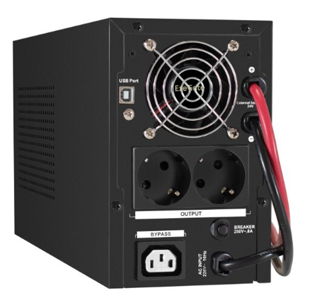 Комплект  Exegate SineTower SZ-1000.LCD.AVR.2SH.1C13.USB