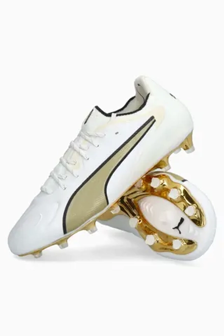 Бутсы Puma King 20 Ultimate FG/AG - белый