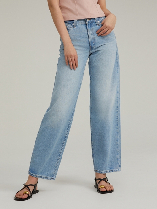 Женские свободные прямые джинсы Levi's Baggy Dad A3494-0038