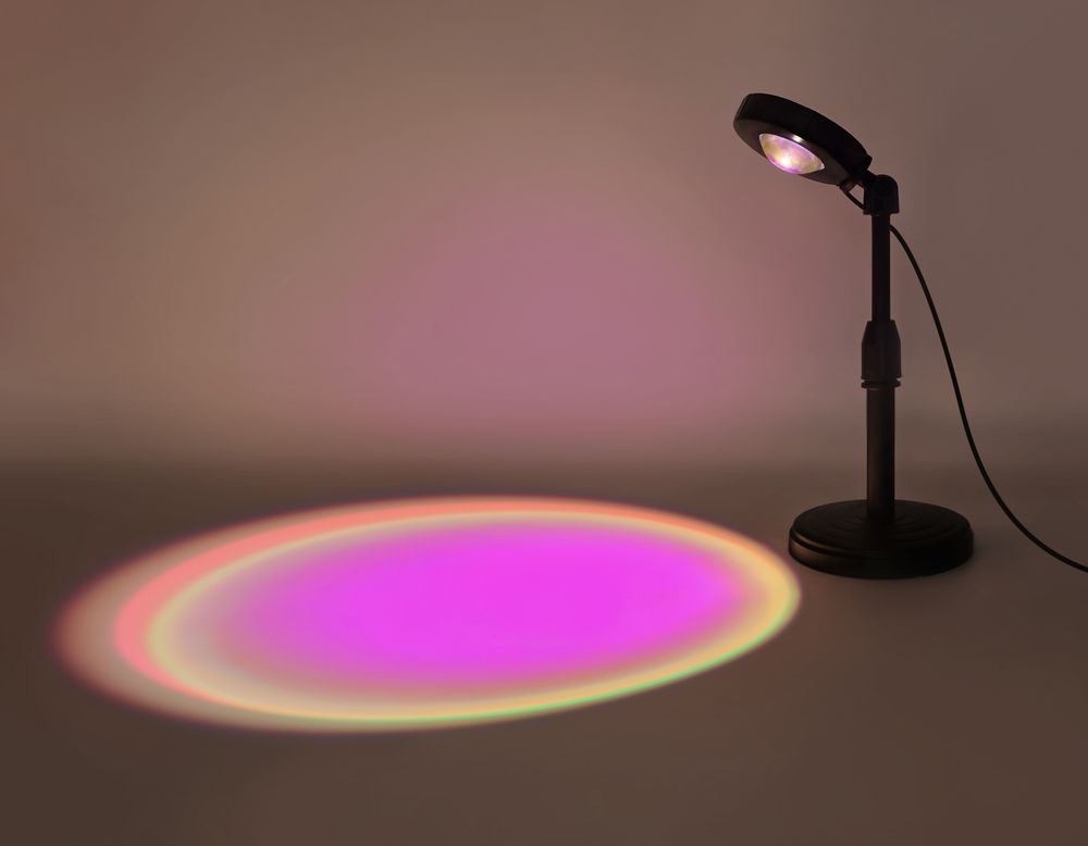 Ambrella Атмосферная светодиодная настольная лампа с пультом Desk DE8385