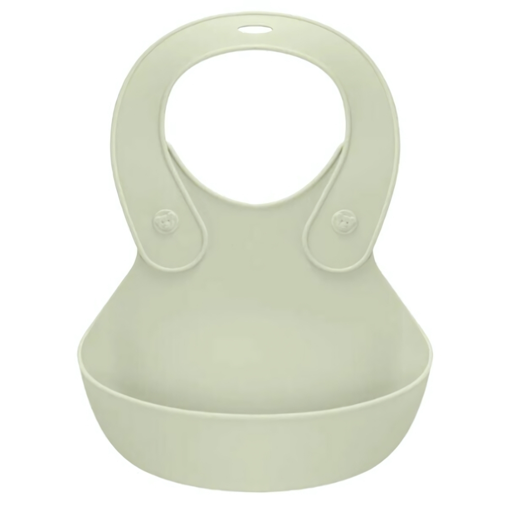 Нагрудник детский 280х216х50 мм (зеленый)