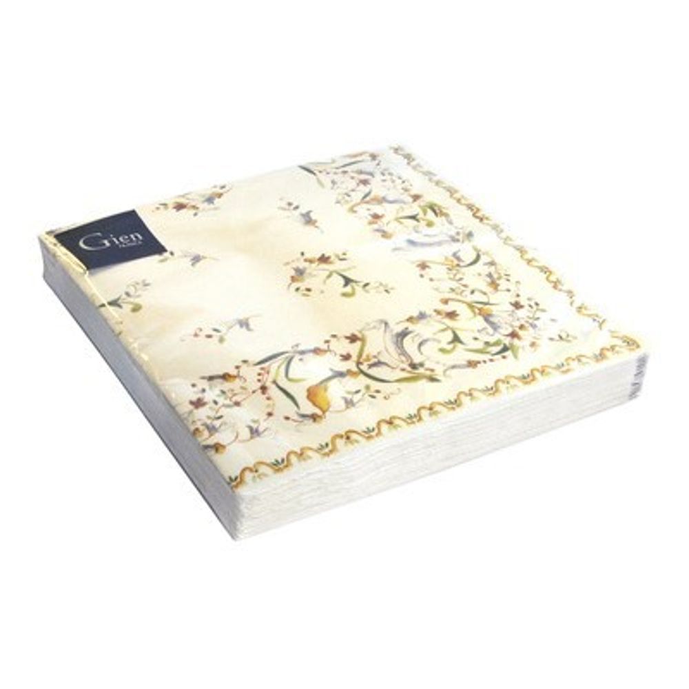 Салфетки бумажные Gien Millefleurs (33 x 33 см), 20 шт.