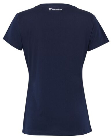 Женская теннисная футболка Tecnifibre Training Tee - небесный