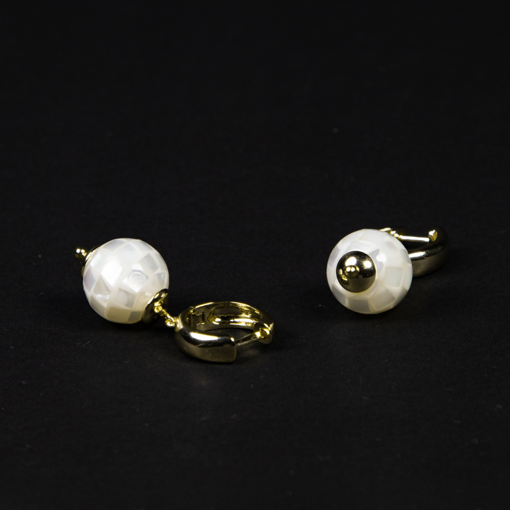 Серьги Majesty WHT