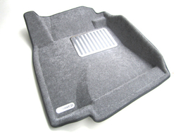 Коврики салона для TOYOTA LC 200 (2007-2012)/LEXUS LX570 (2007-2012) Euromat 3D Lux серые. Арт. EM3D-005118G
