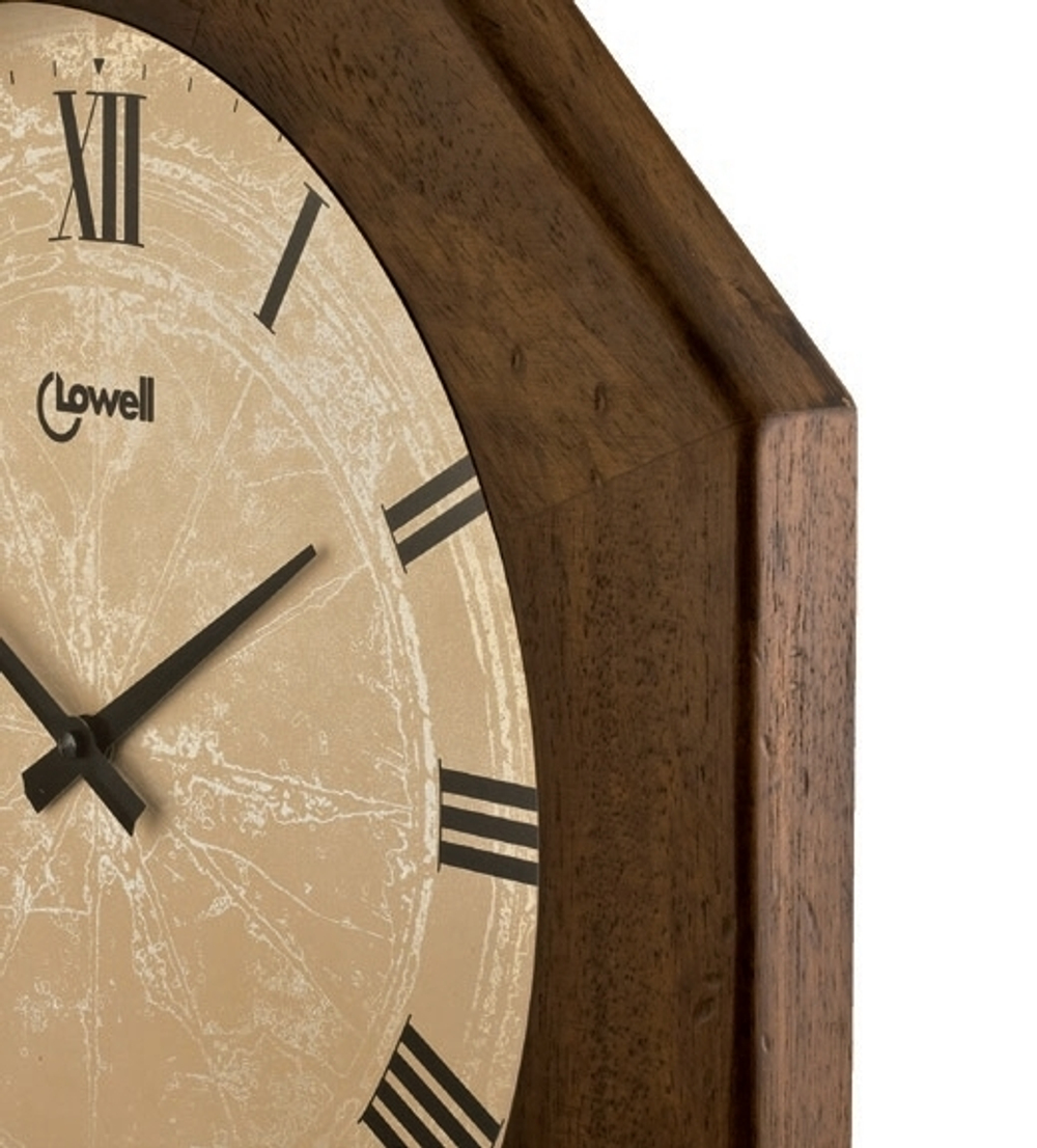 Часы настенные Lowell 11020 Италия фрагмент