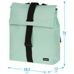 Рюкзак Berlingo Trends Eco mint 36*28.5*13см, 580 гр., 1 отделение, тайвек