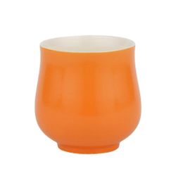 Чашка 150 мл чайно-кофейная без ручки оранжевая Rose Barista d 6,8/6,1 см h6,8 см Barbossa [1]