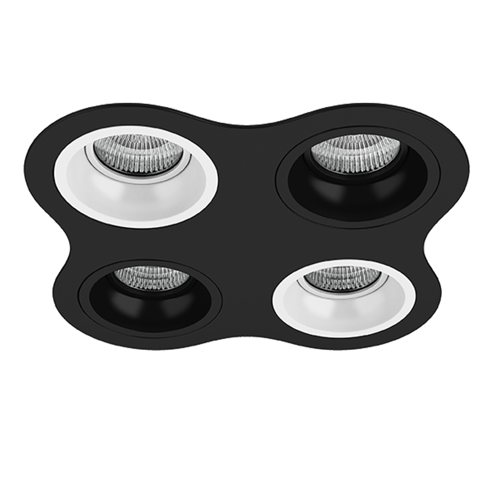 D64706070607 Светильник DOMINO ROUND МR16 (214647+214606+214607+214606+214607)
