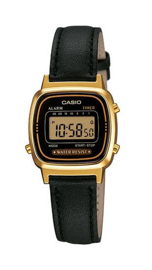 Женские наручные электронные часы Casio LA670WEGL-1EF