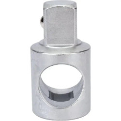 Адаптер-переходник 3/8" х 1/2" с отверстием под вороток FORCE 80634