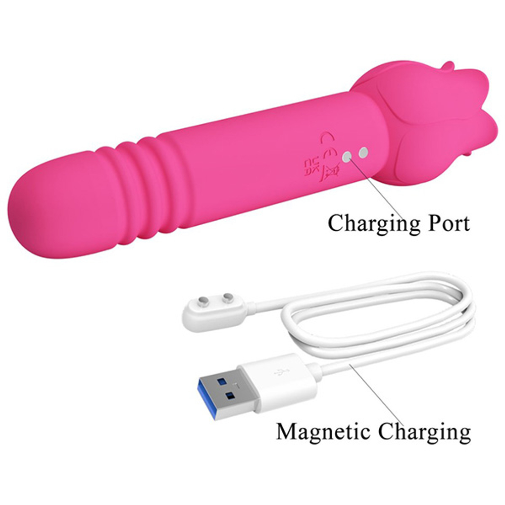 Двойной вибратор 16,2см для точки G Pretty Love Chaley BW-055024