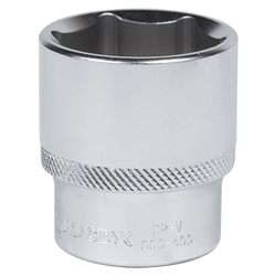 МАСТАК (000-40030) Головка торцевая стандартная шестигранная 1/2", 30 мм