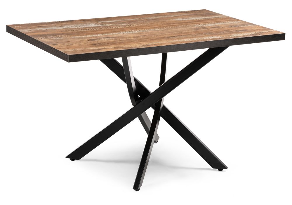 Стол Дэй 110х70х67 дуб юкон / черный