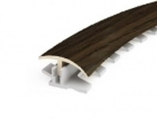 Профиль гиб. разноур. "Uniflex" №54 Орех тропический 3м