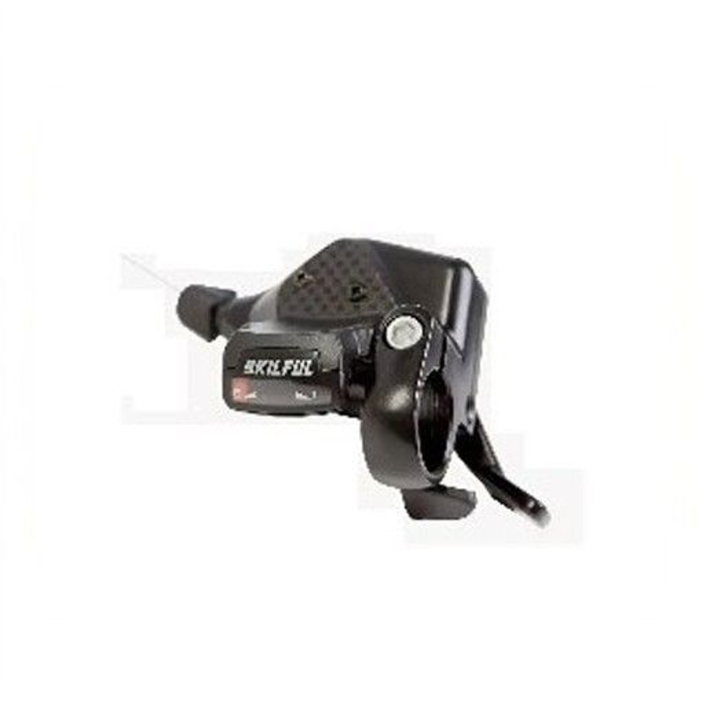 Шифтер Skillful правый 8 ск., трос 2050 мм, совместим с Shimano, черный
