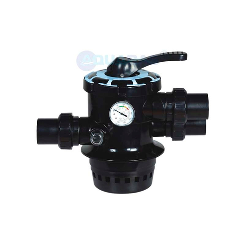 Вентиль Laswim 6-позиционный верхний 1 1/2'' с хомутом (фильтроблок) (01-05)