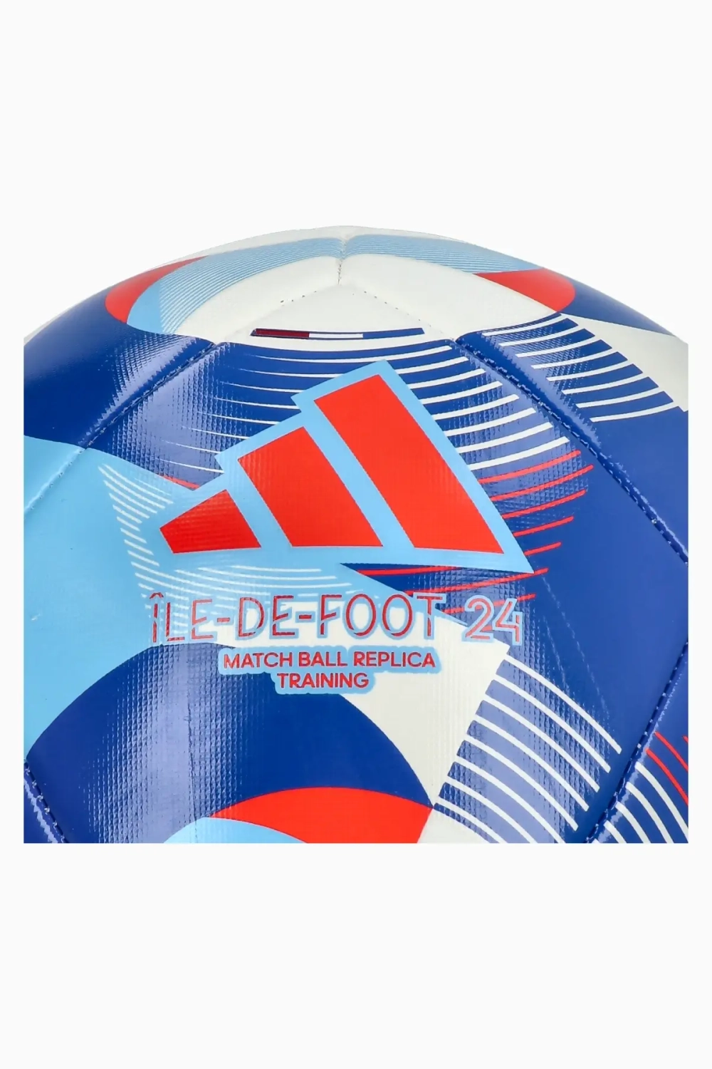 Футбольный мяч adidas Île-De-Foot 24 Training размер 5 - синий