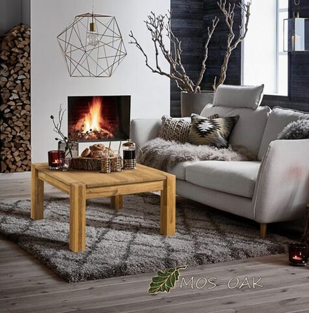 Стол журнальный из массива дуба Клермон-01