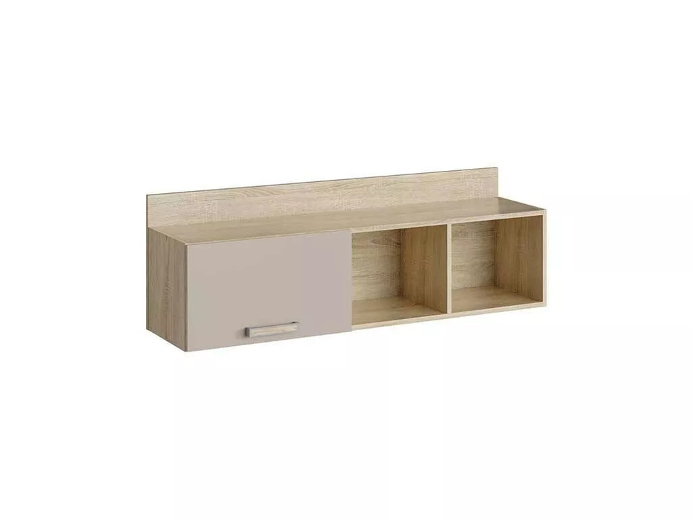 Полка с дверкой НМ 011.38-01 Акварель Капучино