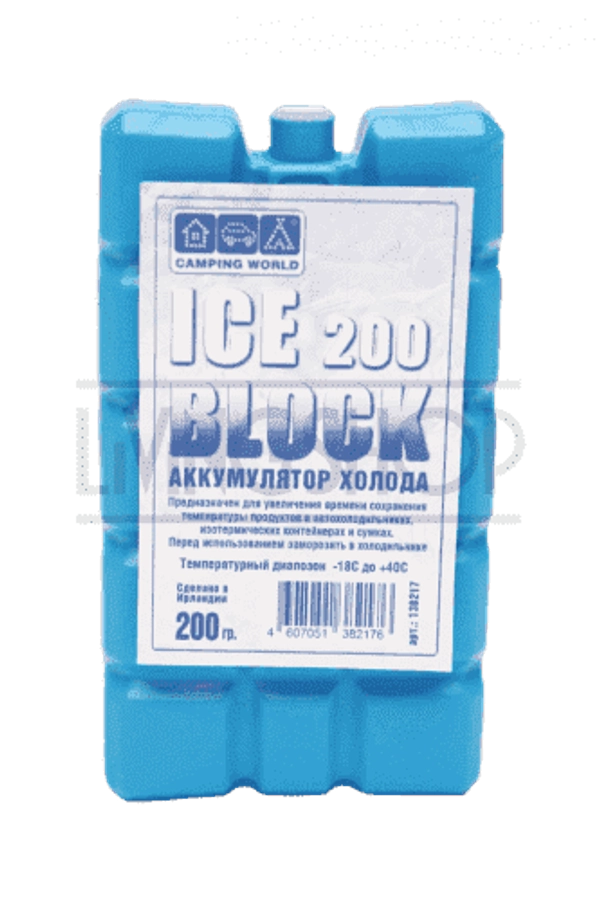Аккумулятор холода Camping World Iceblok 200 (синий)