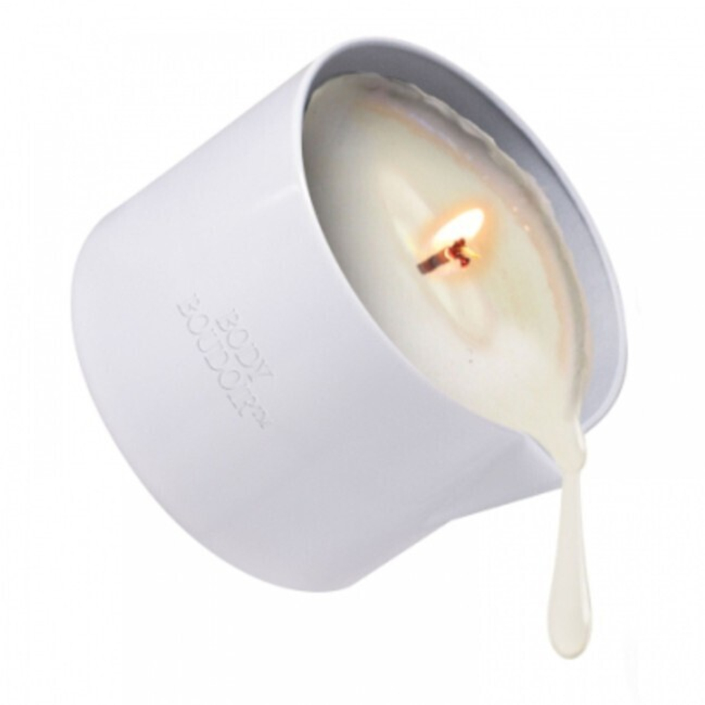 Свеча-массажное масло Body Boudoir (милый румянец) 170 мл (Цвет: белый)