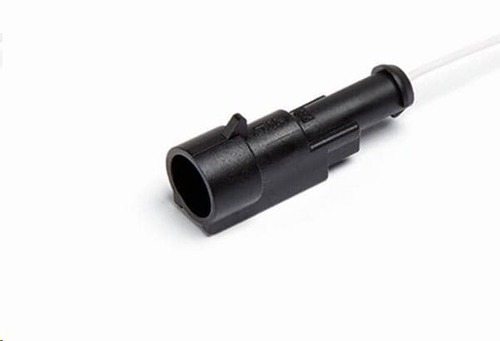 Разъем 1-контактный штыревой с проводом сечением 0,5 кв.мм, ответ.часть AX-361 (CARGEN)