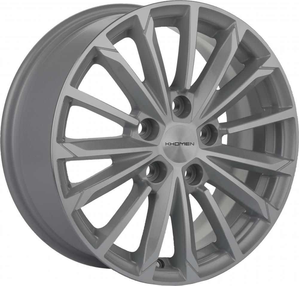 Khomen 1611 6.5x16 5x114.3 ET 45 Dia 60.1 (grey)