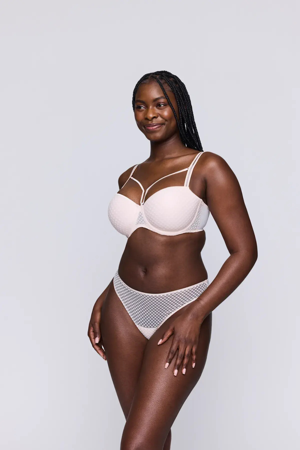 PRIMADONNA Twist Glass Beach Бюстгальтер-балконет, светло-розовый