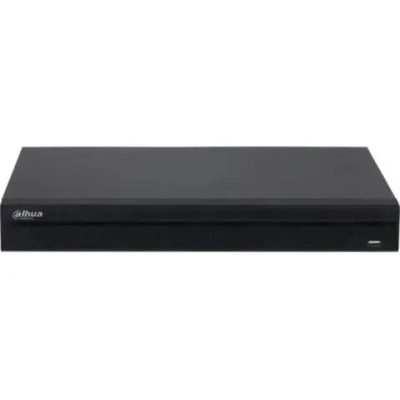 32-канальный IP-видеорегистратор Dahua 4K и H.265+, видеоаналитика, входящий поток до 160Мбит/с, 2 SATA III до 20Тбайт
