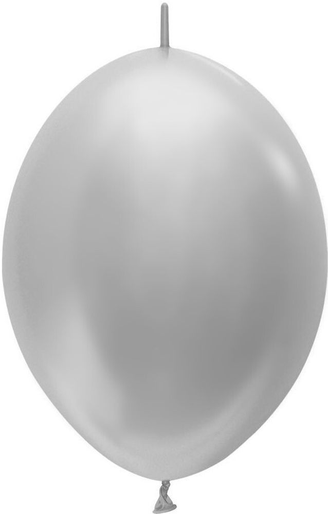 S 6&quot; Линколун Перламутр Серебро (481) 100 шт.