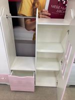 Вешалка Домик белый/орхидея