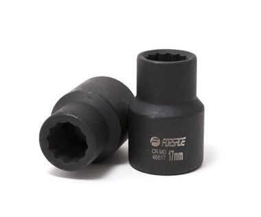 Головка ударная 17мм (12гр.),3/4'' Forsage F-46817