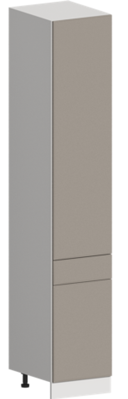 Кухня Модуль ШП1Я 400 Ликата / Грей Софт