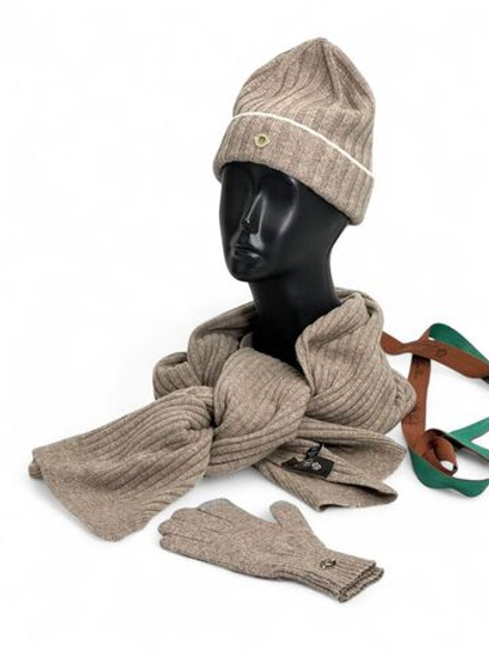 Комплект Loro Piana (шапка + перчатки + шарф)