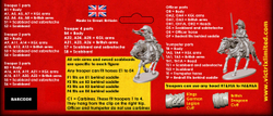 VX0026 British Heavy Dragoons Peninsular War