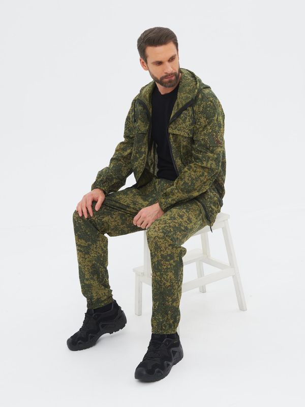 Костюм летний Стрелок ткань Сорочка цвет Цифра зелёная