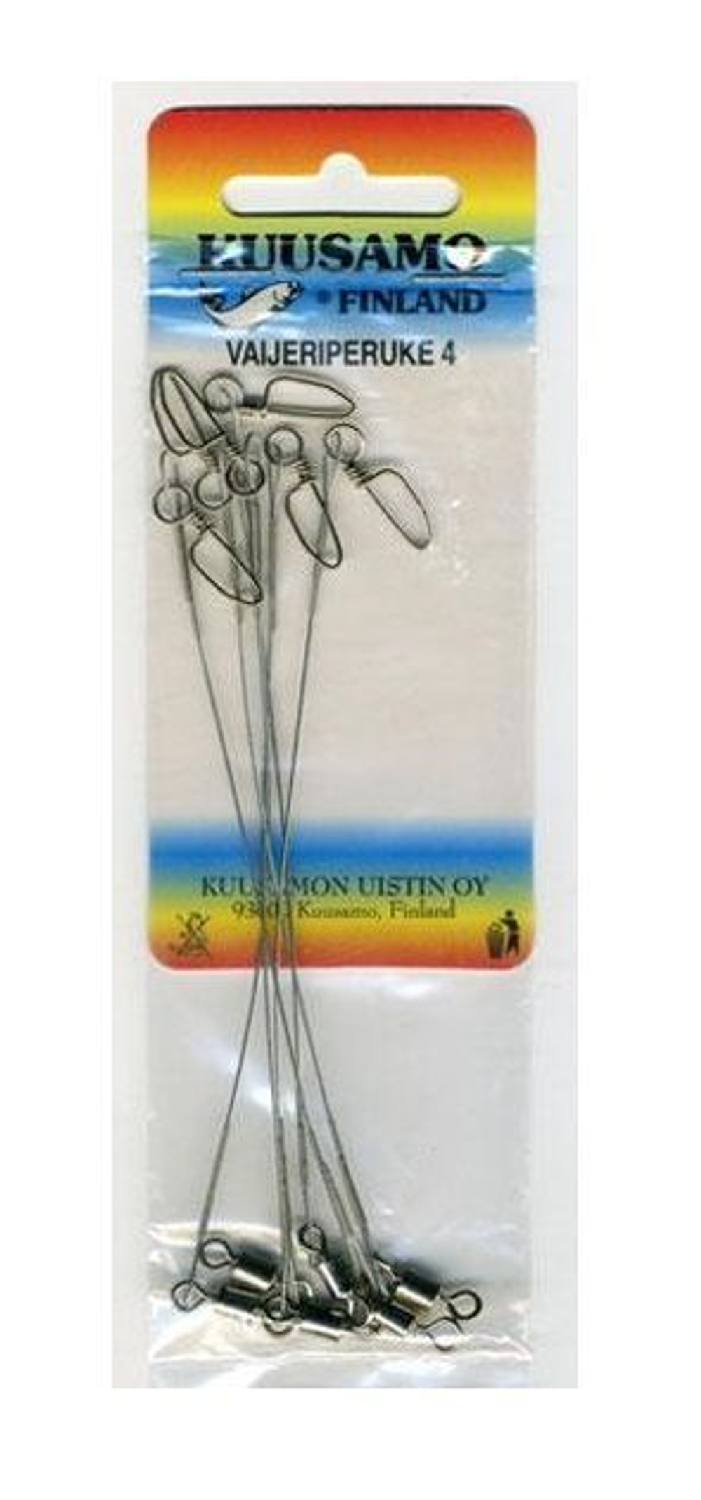 Поводки для рыбалки Kuusamo из нержавеющей стали