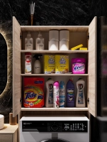 Шкаф пенал над стиральной машиной SIMPLE HOME 67*170*24