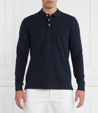 Поло JIMMY LS Pepe Jeans London - темно-синий(PM542089)