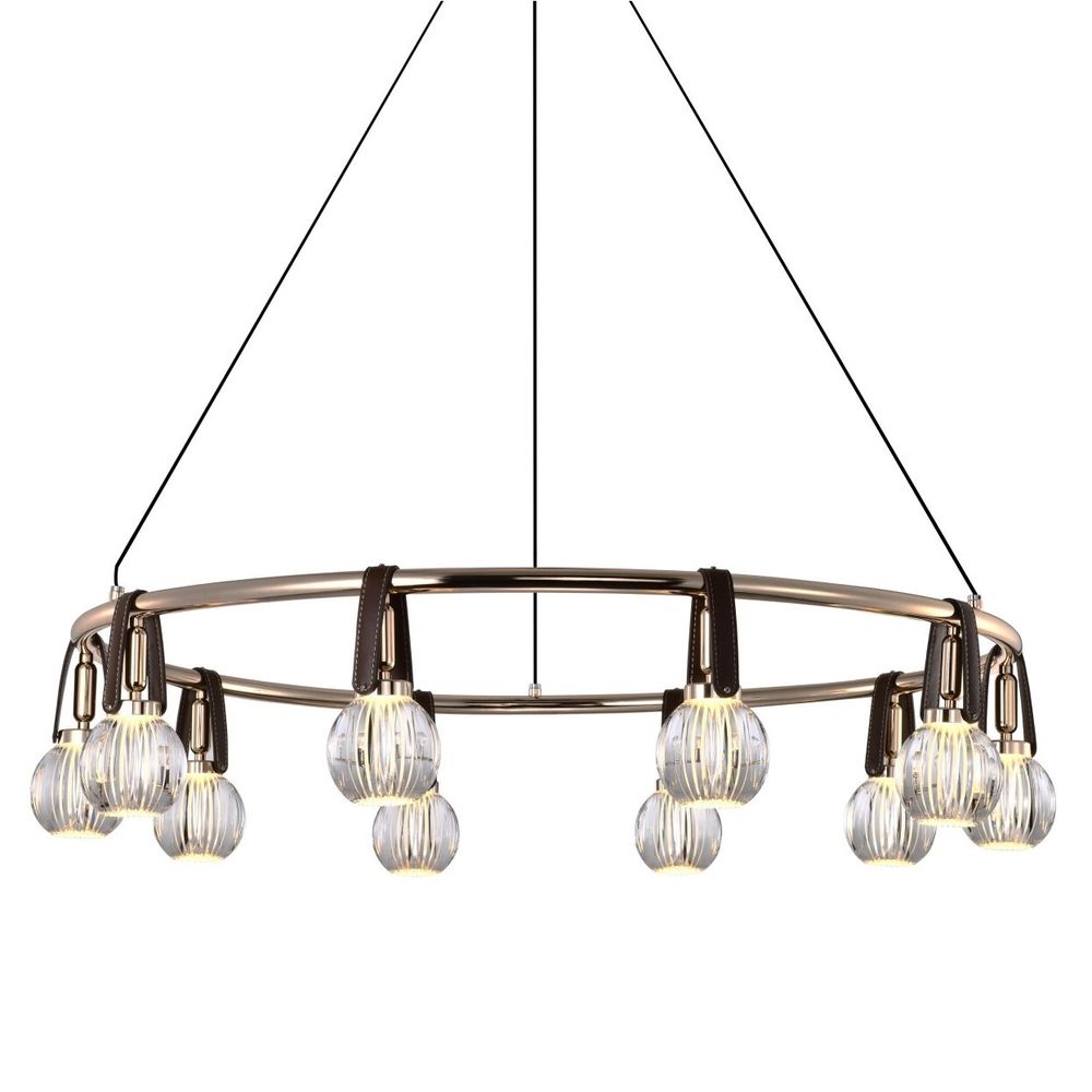 Люстра P0853-8C gold