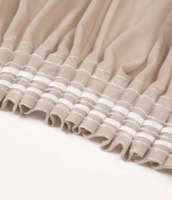 Тюль Legrand Вуаль шелк Латте с утяжелителем