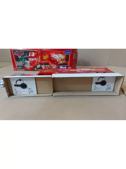 Мак тачки с прицепом раскладушкой Mack Truck Playset 2007