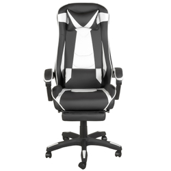 Кресло RT-6056 black white/MF-6056 black white