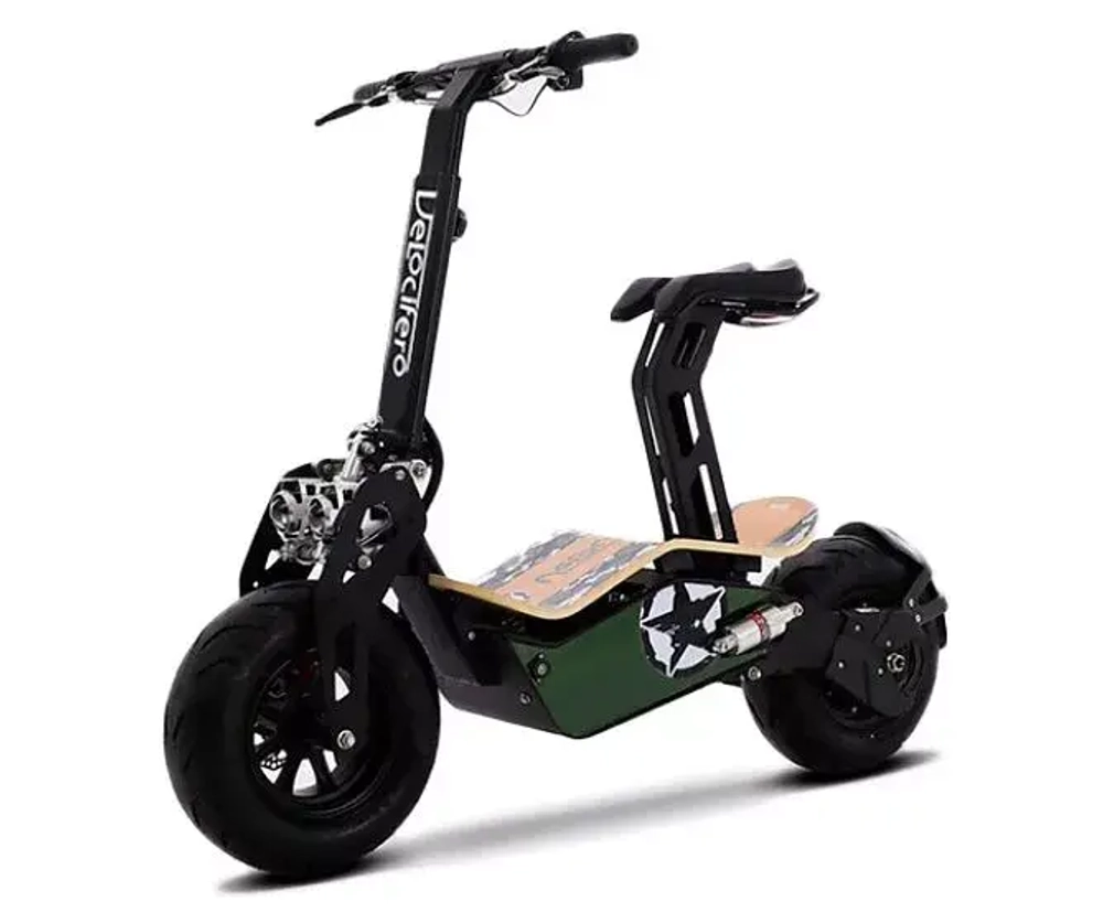 Электросамокат Velocifero MAD 1000W с сиденьем