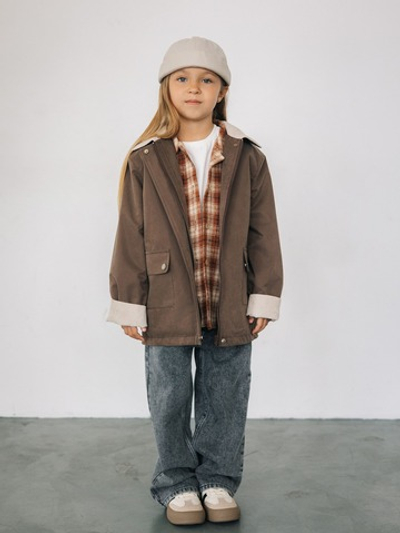 Куртка демисезонная, Коричневый